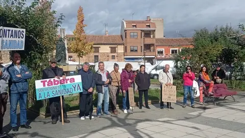 Manifestación por la Sanidad en Tábara