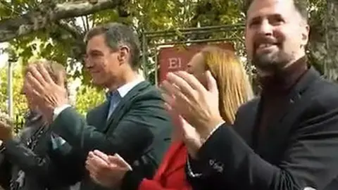 Tudanca en un acto junto a Pedro Sánchez