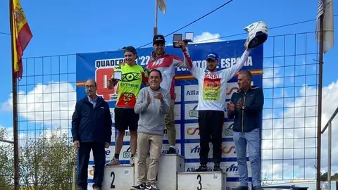 Pódium Campeonato de España de Quad Cross