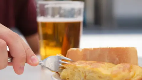 Tortilla. Fotografía de archivo