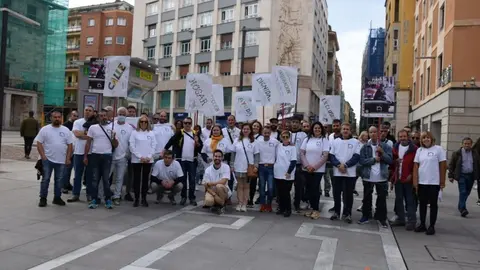 Acto de Casa Betania en la calle Santa Clara