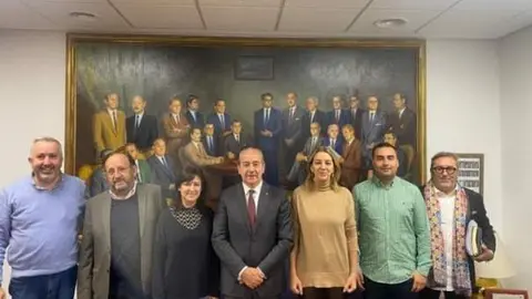 Caja Rural de Zamora se ha reunido con los representantes de los empresarios que darán continuidad a Zamora10