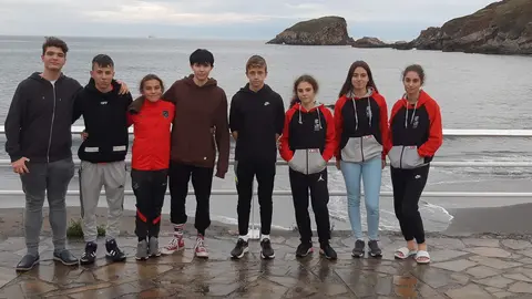 Judocas zamoranos en la Súper Copa de España Avilés. Fotografía: Ángel García, Delegado Provincial del Judo en Zamora