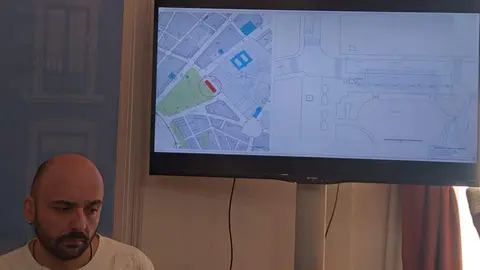 Ubicación de la carpa del Mercado provisional del Mercado de Abastos