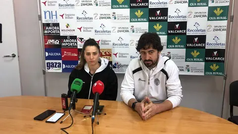 Irene Lahuerta y Ricardo Vasconcelos. Foto cedida por el club