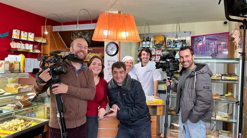 El equipo de Canal Cocina graba en El Viso