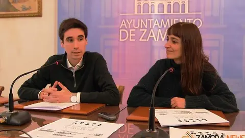 Presentación de los talleres en el Ayuntamiento de Zamora
