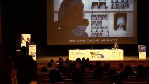 Asistentes al Congreso de Oftalmología en el Ramos Carrión. Foto Marcos Vicente