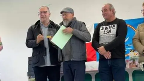 Entrega de premios en Moraleja del Vino