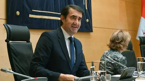 Suárez Quiñones en las Cortes. Foto de archivo