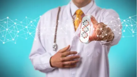 Medicina personalizada de precisión. Fotografia de archivo