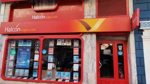 Imagen de archivo de la agencia de Halcón Viajes en Zamora
