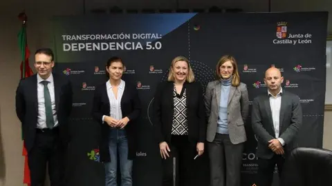 Isabel Blanco en la delegación de la Junta en Zamora