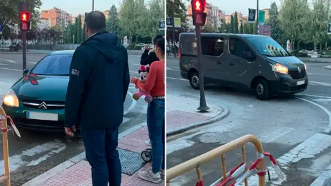 Acceso a la calle Magistral Romero. Fotografía: PP Ayuntamiento de Zamora