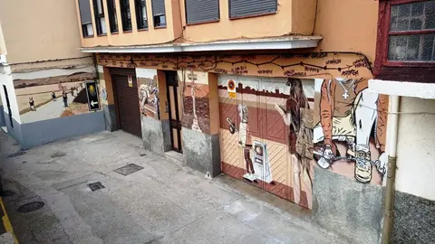 Mural Camino de Santiago-1