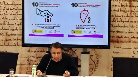 Presentación en Benavente de los actos contra la violencia de género