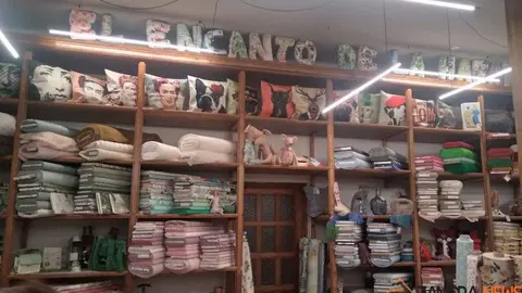 Interior de un comercio de Zamora