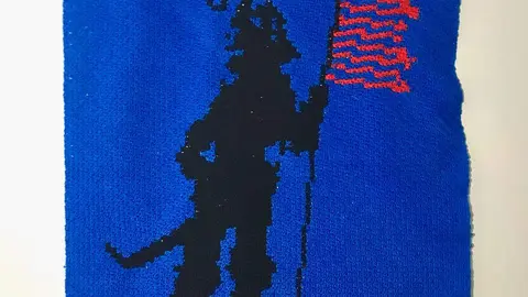 Tapiz realizado sobre El Peromato