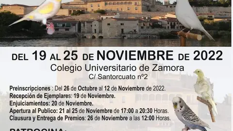 XLI Concurso Exposición Ornitológico Ciudad de Zamora
