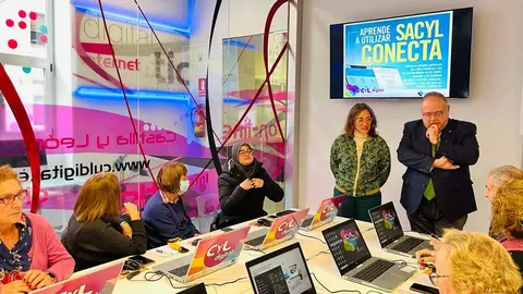 Presentación de los cursos de formación sobre la app Sacyl Conecta