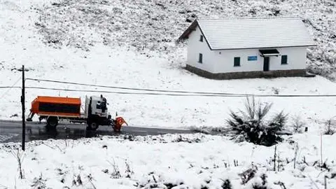 Máquina quitanieves. Fotografía: Moncloa