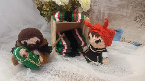 Belén zamorano de ganchillo