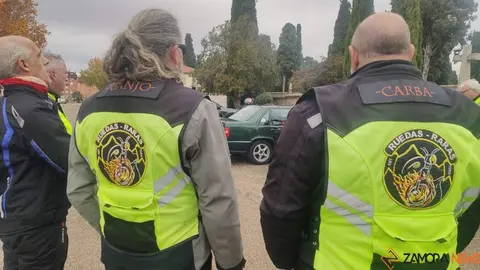 Ruta en moto en recuerdo a las víctimas de accidentes de tráfico