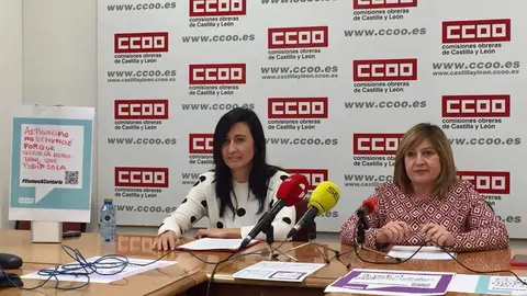 Presentación de la campaña "Vamos contarlo" de CCOO