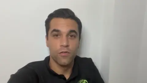 El capitán del XF Zamora, Dani Hernández