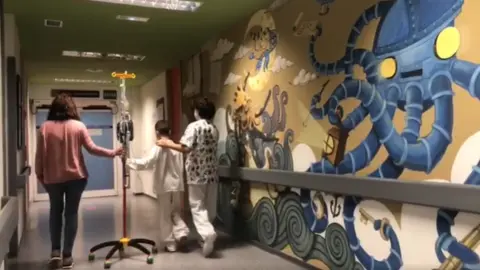 Área de pediatría del Hospital Viirgen de la Concha