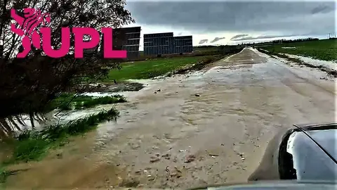 Estado de la carretera de Cazurra a Pontejos