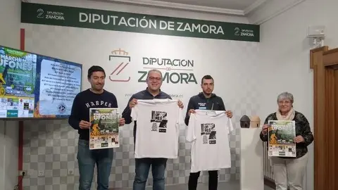 Presentación de la Marcha en la Diputación de Zamora