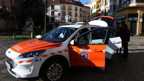 Vehículo de Protección Civil Zamora