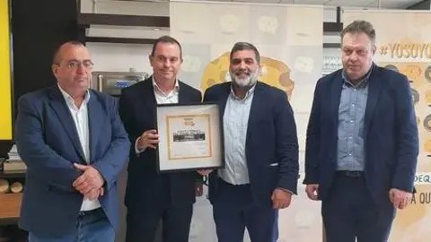 Requejo recoge el premio