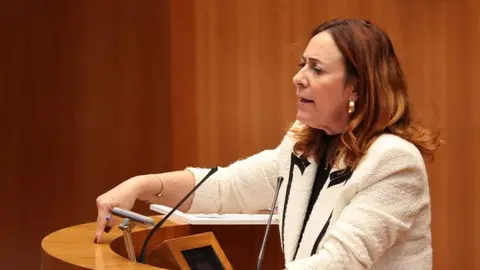 La portavoz socialista de ·Economía y Hacienda, Rosa Rubio