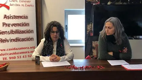Rueda de prensa del Comité Antisida de Zamora. Foto Marcos Vicente