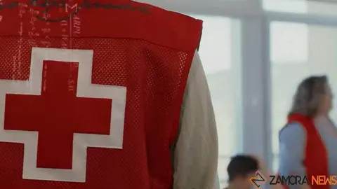 Voluntarios de Cruz Roja