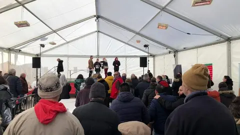 La carpa de La Marina