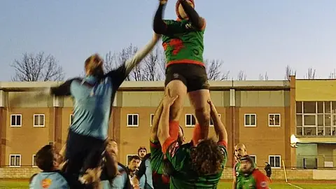 Zamora Rugby Club ante el Aranda en la Ciudad Deportiva Imagen de archivo