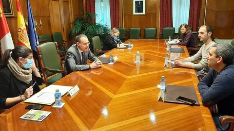 Reunión del subdelegado con alcaldes
