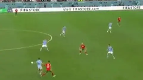 Partido España-Marruecos. Foto RTVE