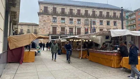 Mercado navideño en Zamora