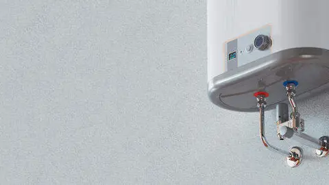 Caldera de gas propano. Fotograf&iacute;a de archivo