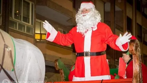 Foto de archivo de una Cabalgata de reyes en Benavente. Foto Interbenavente