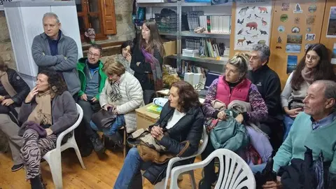 Asistentes a una charla de Criosanabria