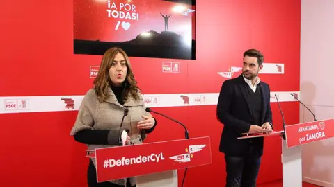 Virginia Barcones y Antidio Fagúndez