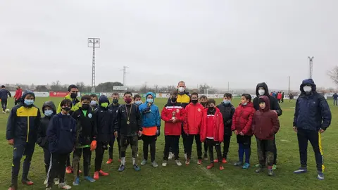 Participantes del torneo en la edición de 2021. Fotografía: Club Deportivo Morales del Vino Atlético