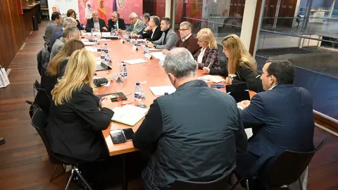 Reunión de coordinación con los delegados territoriales