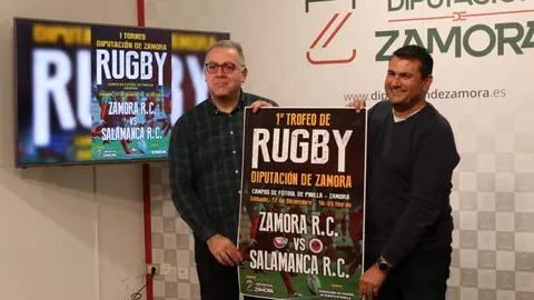 presentación Trofeo Rugby Diputación de Zamora