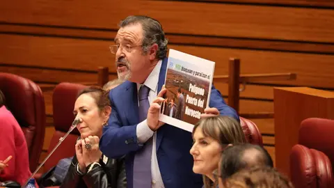 PSOE Zamora. JI Martín Benito Pleno Cortes Castilla y León 14-12-2022